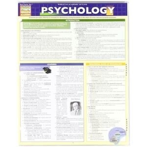 Quickstudy Reference Guide Psychology (219620)